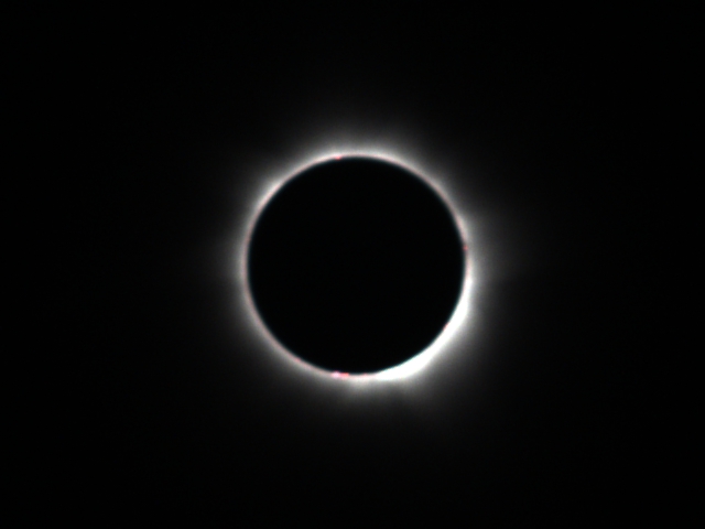 2012 Solar Eclipse Inner Corona