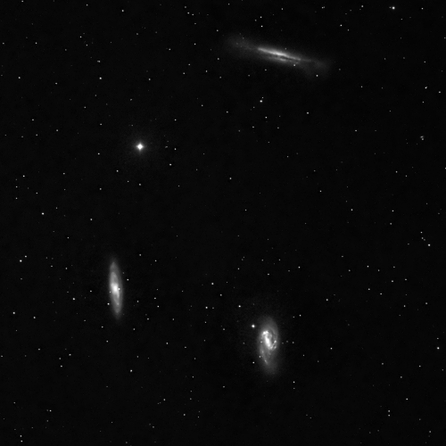 Leo Triplet in Hydrogen Alpha